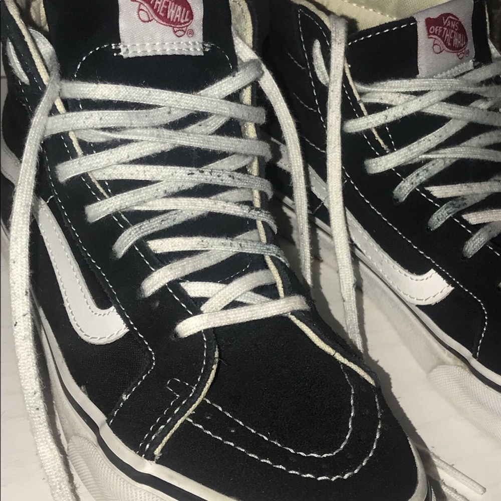 Black and White Vans